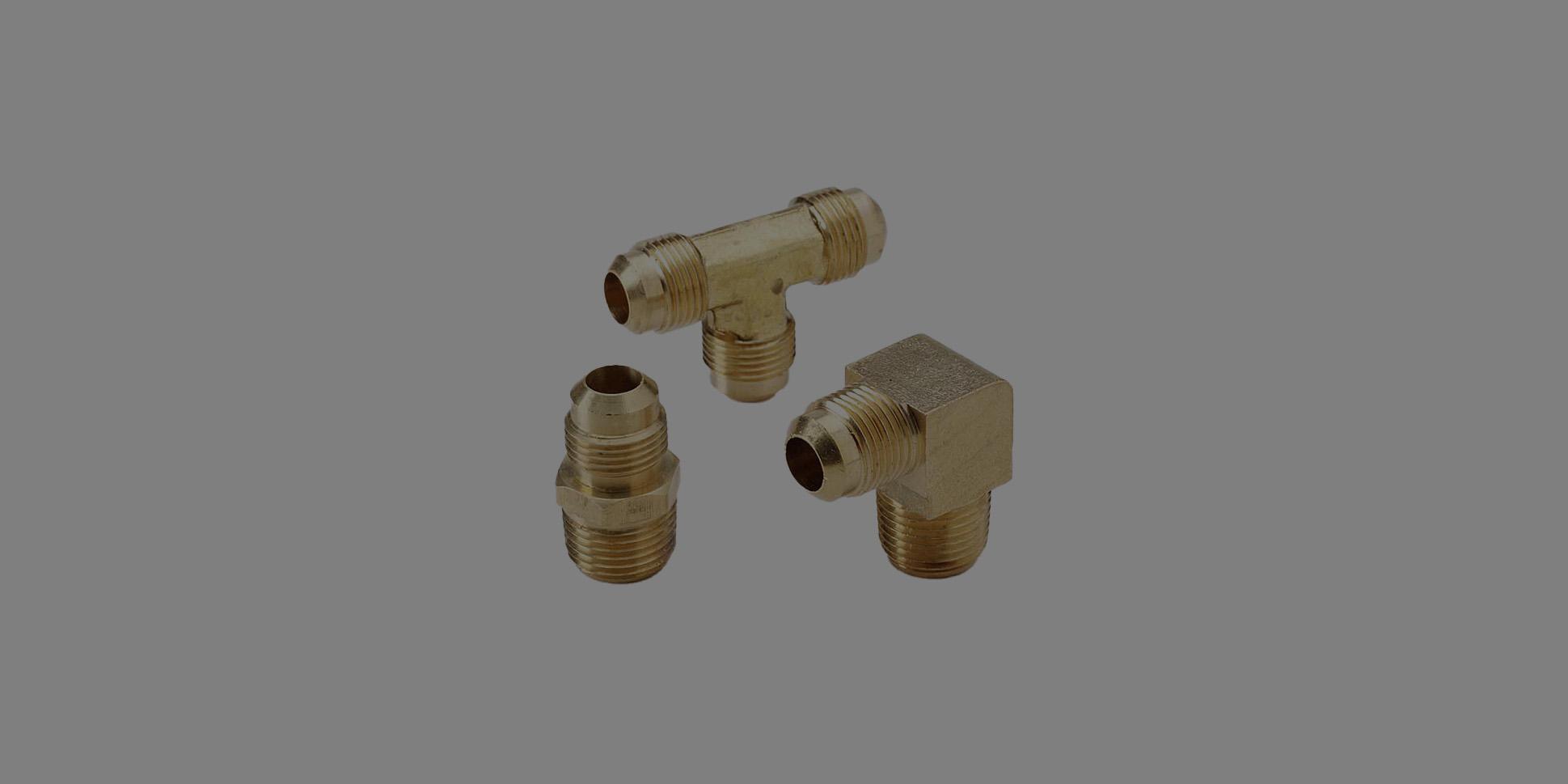 Brass SAE 45&deg; Adapters