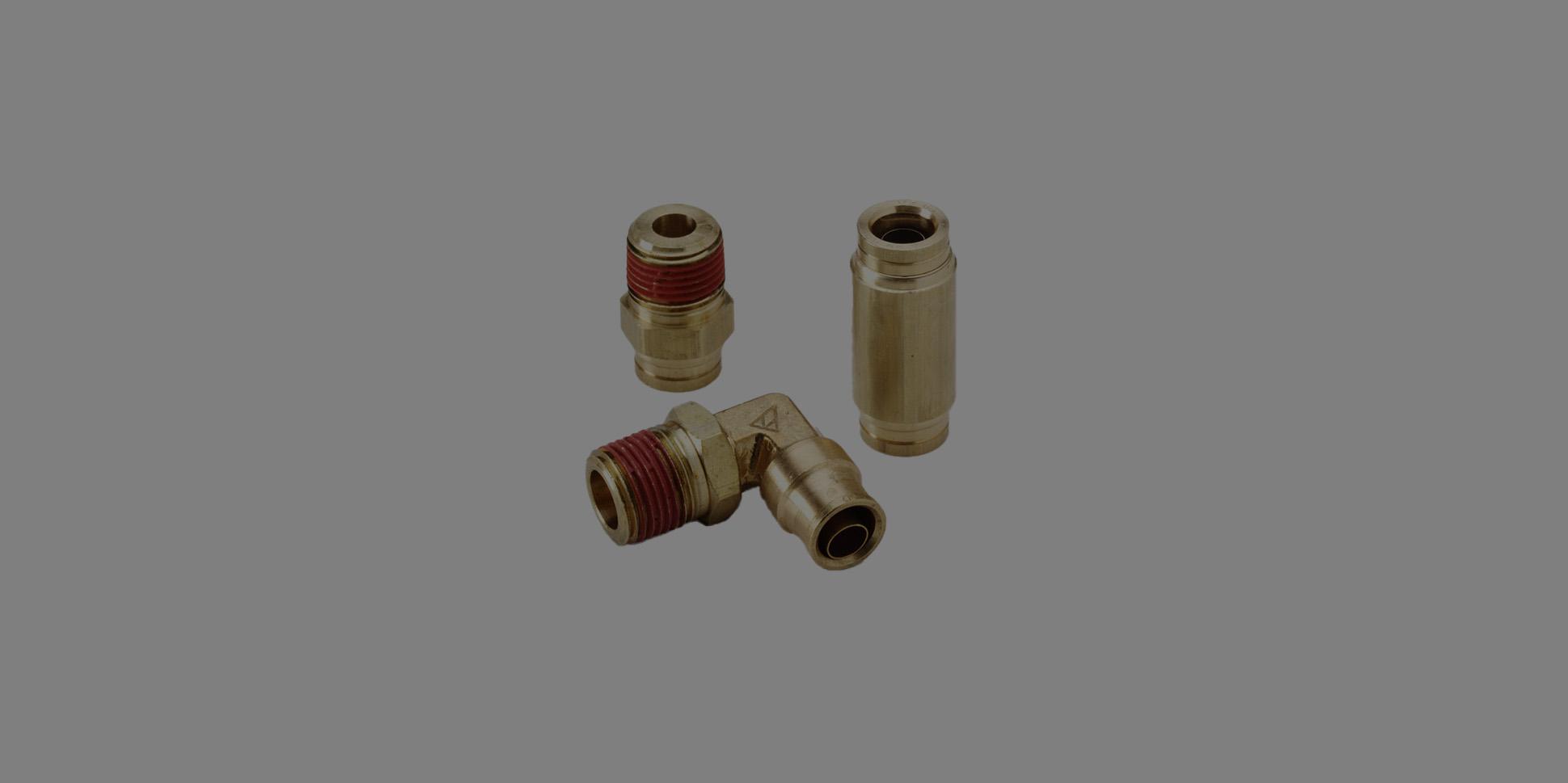 Brass Push-In D.O.T. Fittings