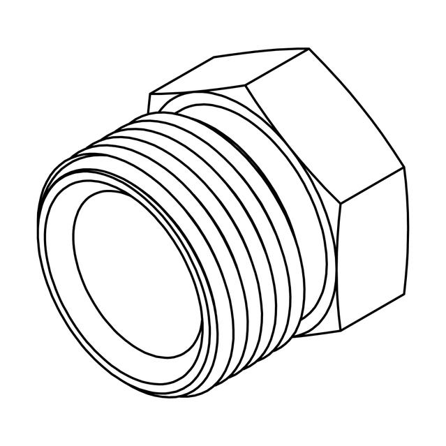 Inverted Flare Nut-Steel