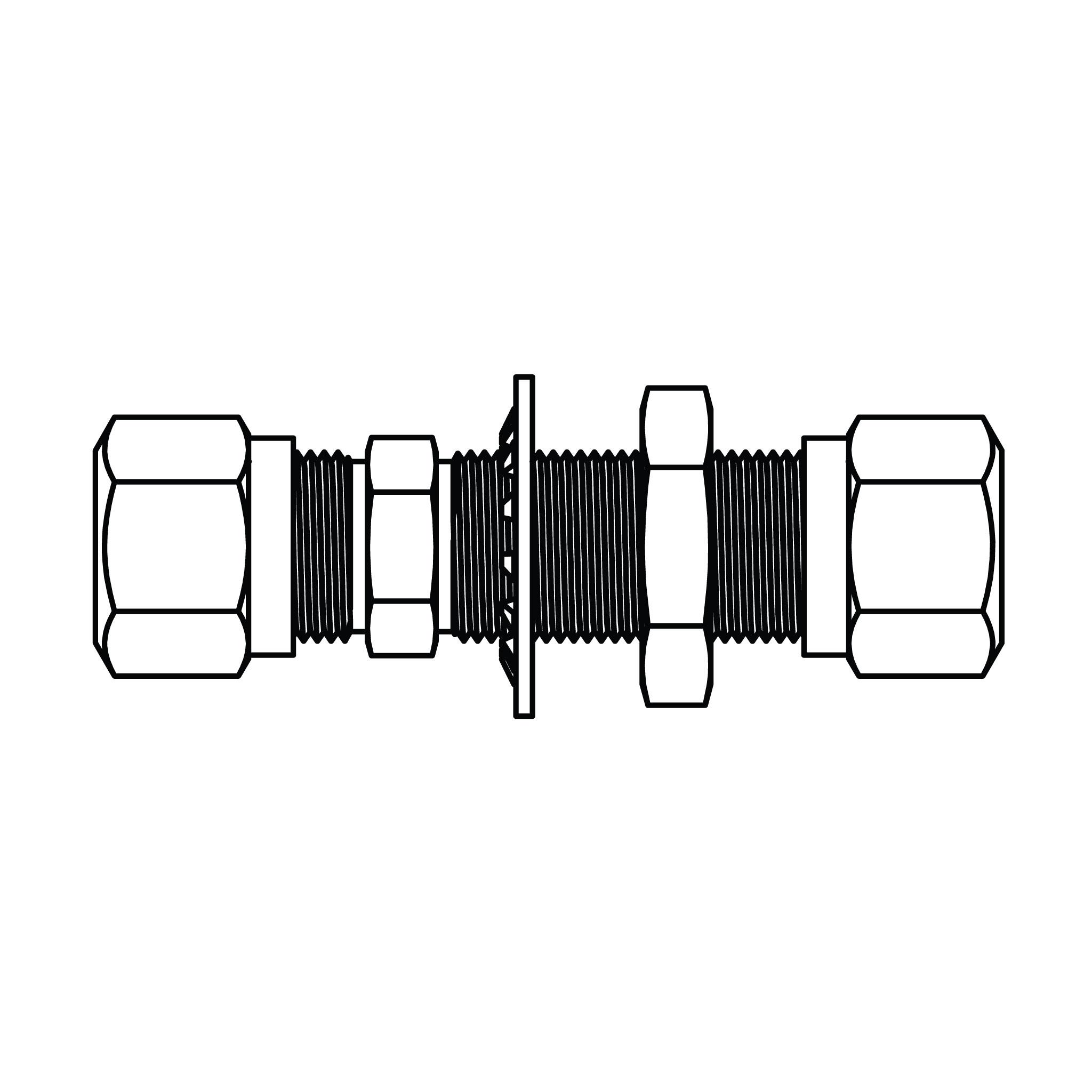 Tube Bulkhead Union