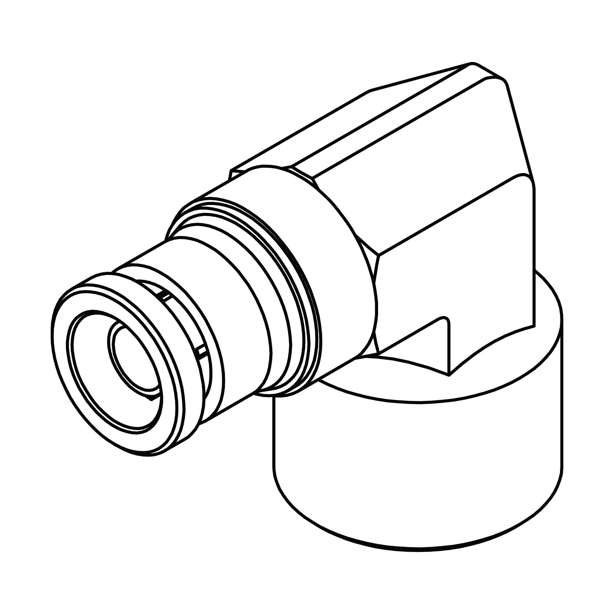 Tube to Female Pipe Elbow 90&deg;
