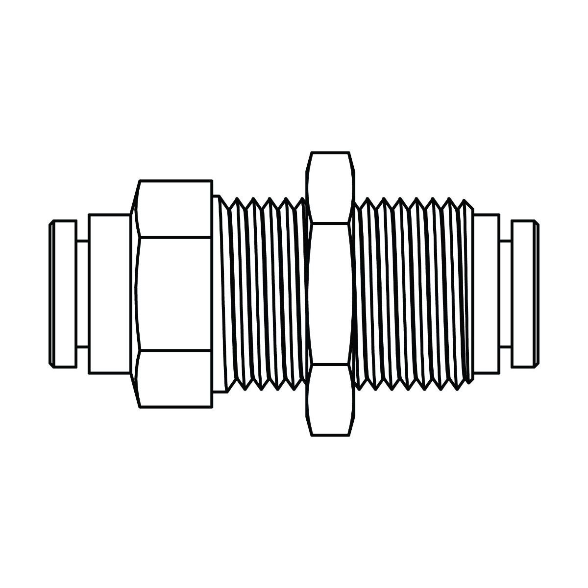 Tube Bulkhead Union