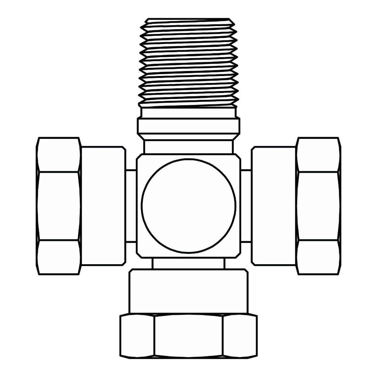 Pipe Swivel Cross