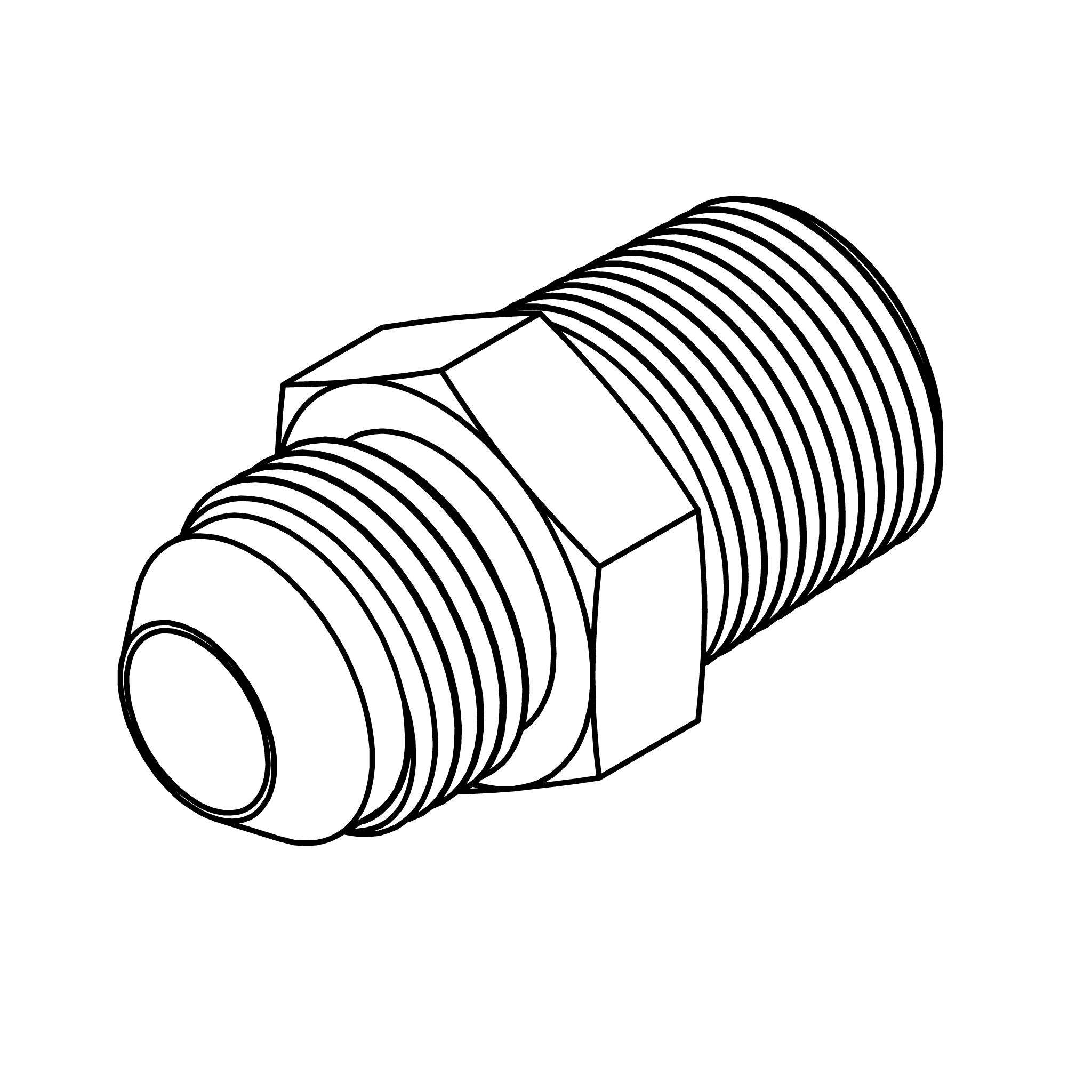 Restricted JIC to Pipe