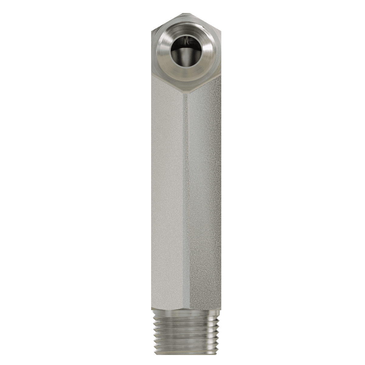 JIC to Pipe - Extra Long Elbow 90&deg;