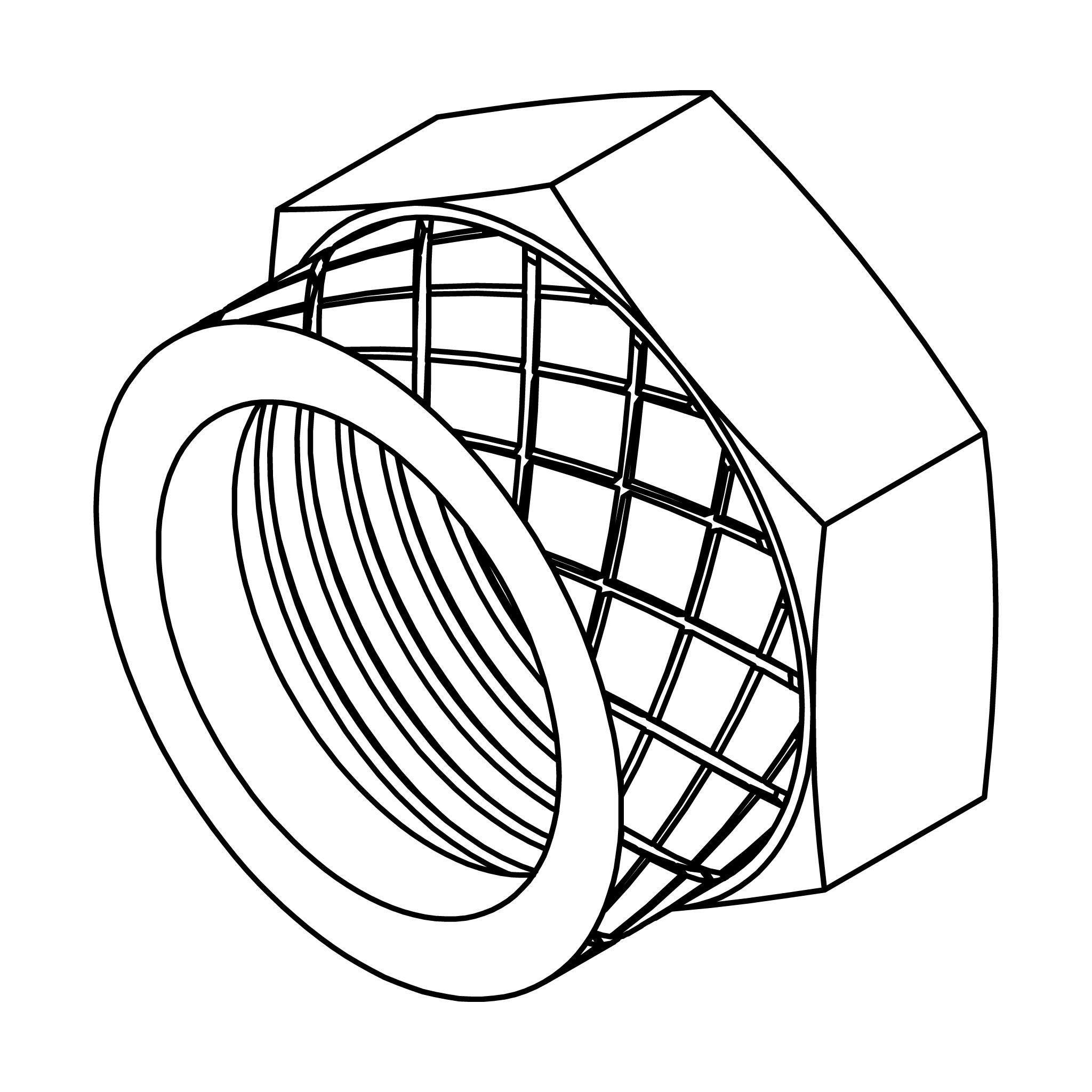 Brass Nut