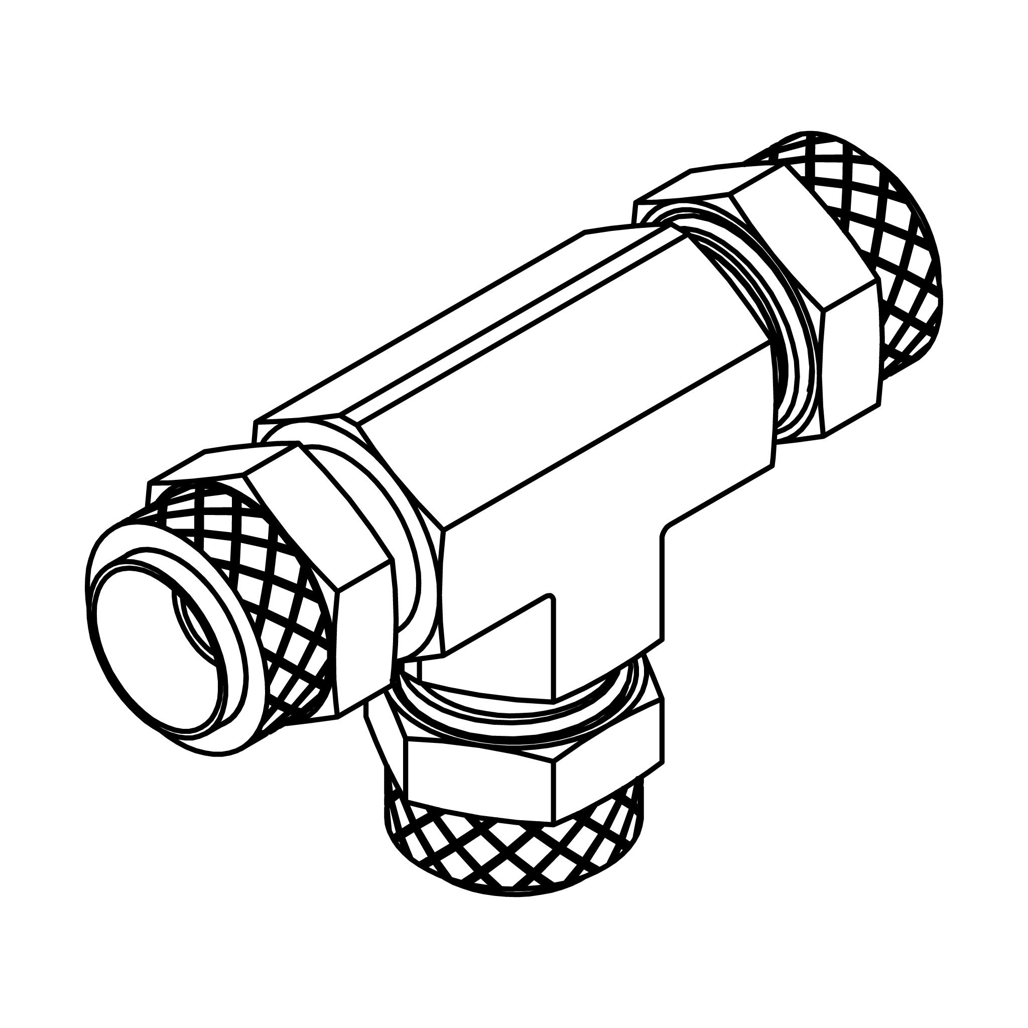 Tube Union Tee