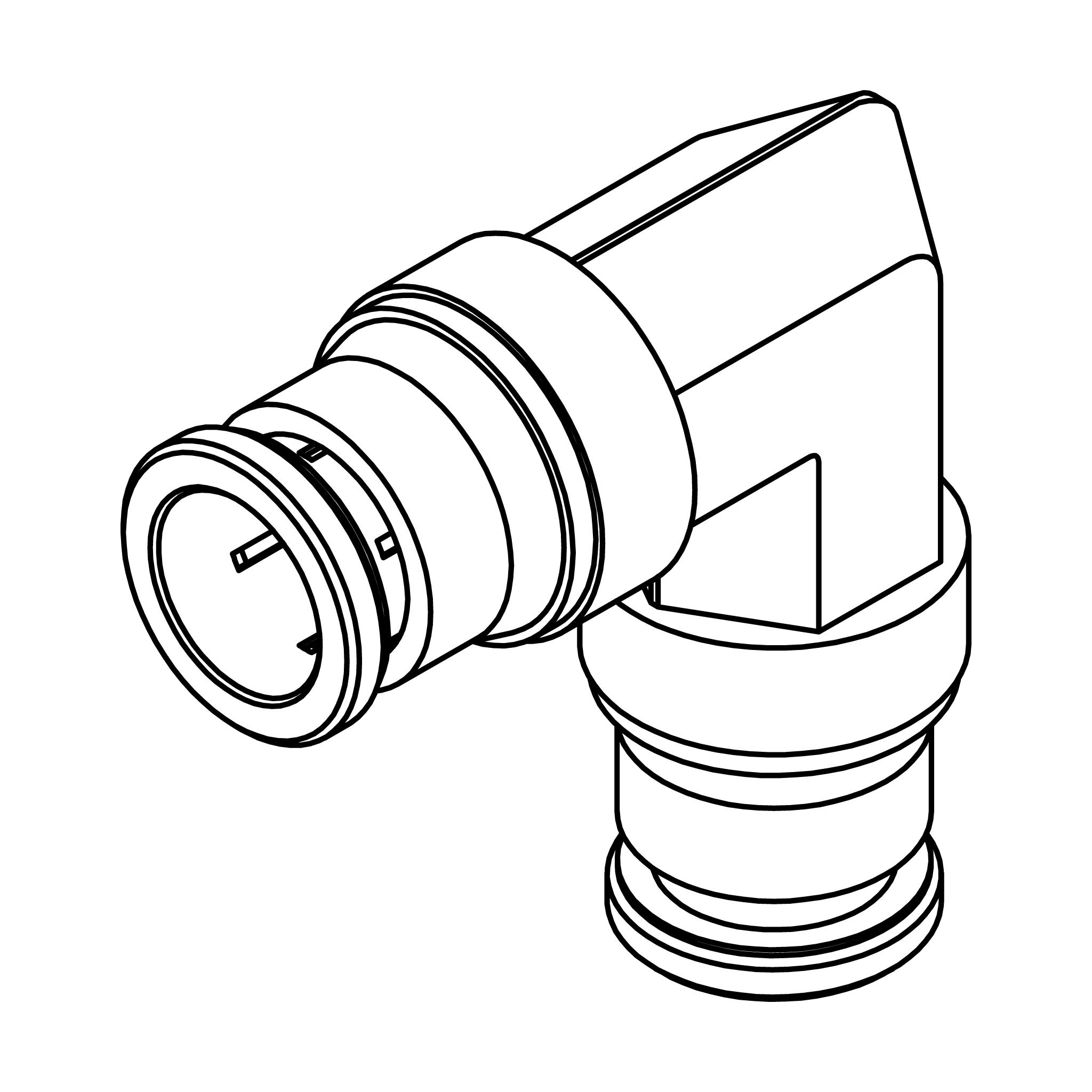 Tube Union Elbow 90&deg;