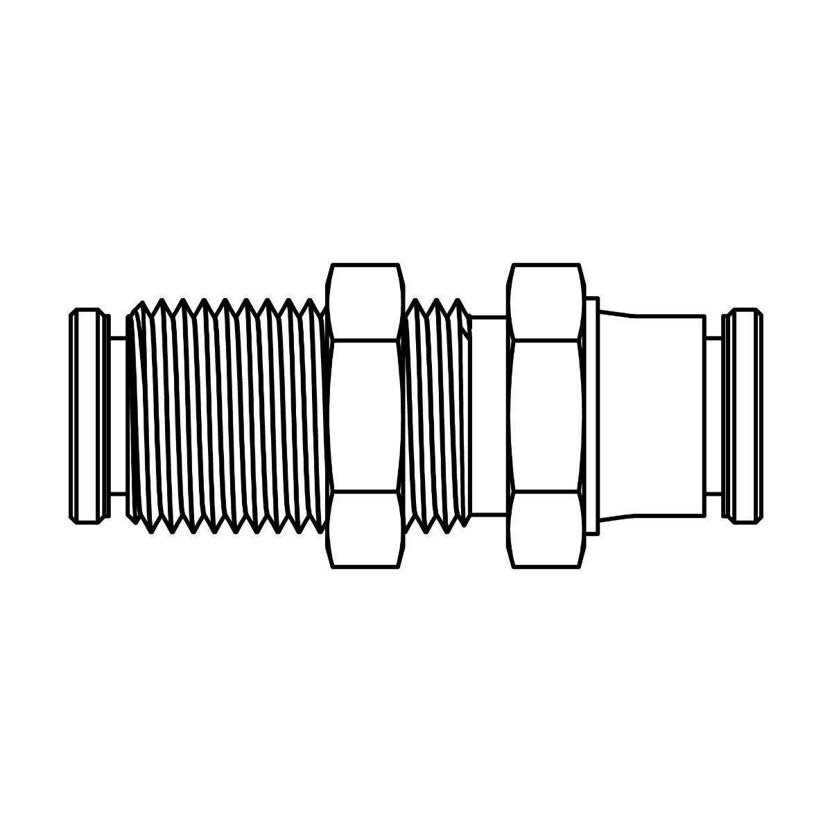 Tube Bulkhead Union