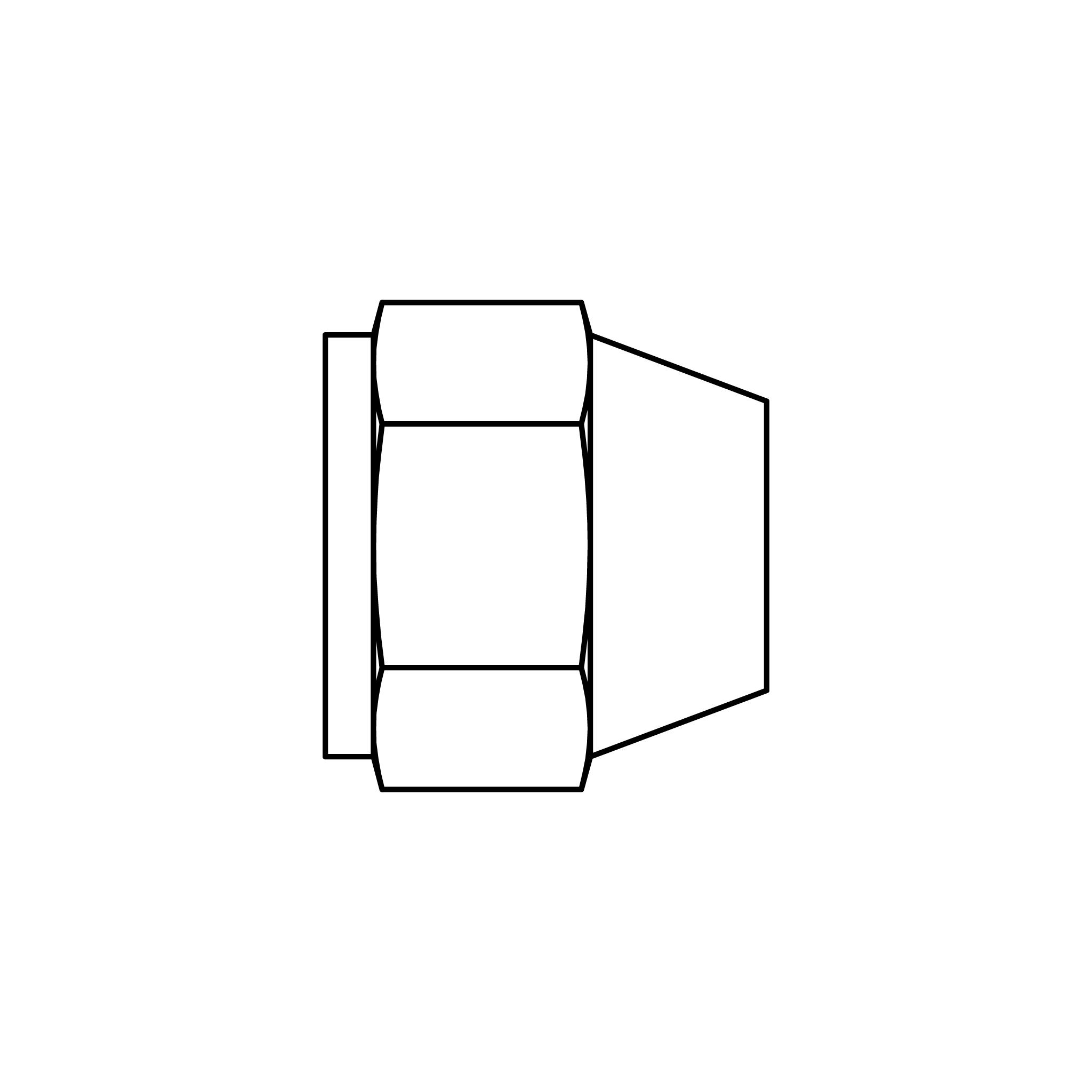 JIC Short Tube Nut
