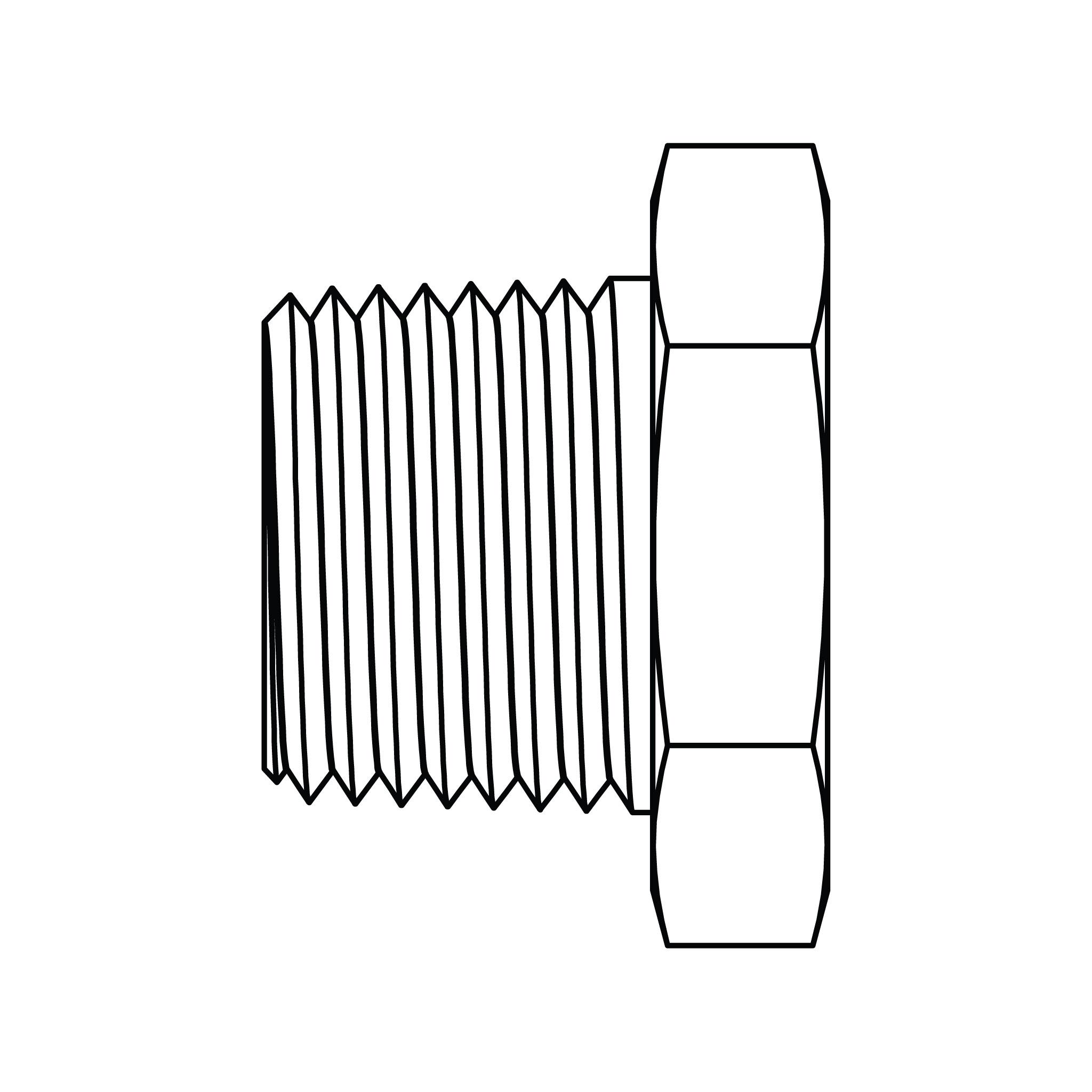 Hex Pipe Reducer Bushing
