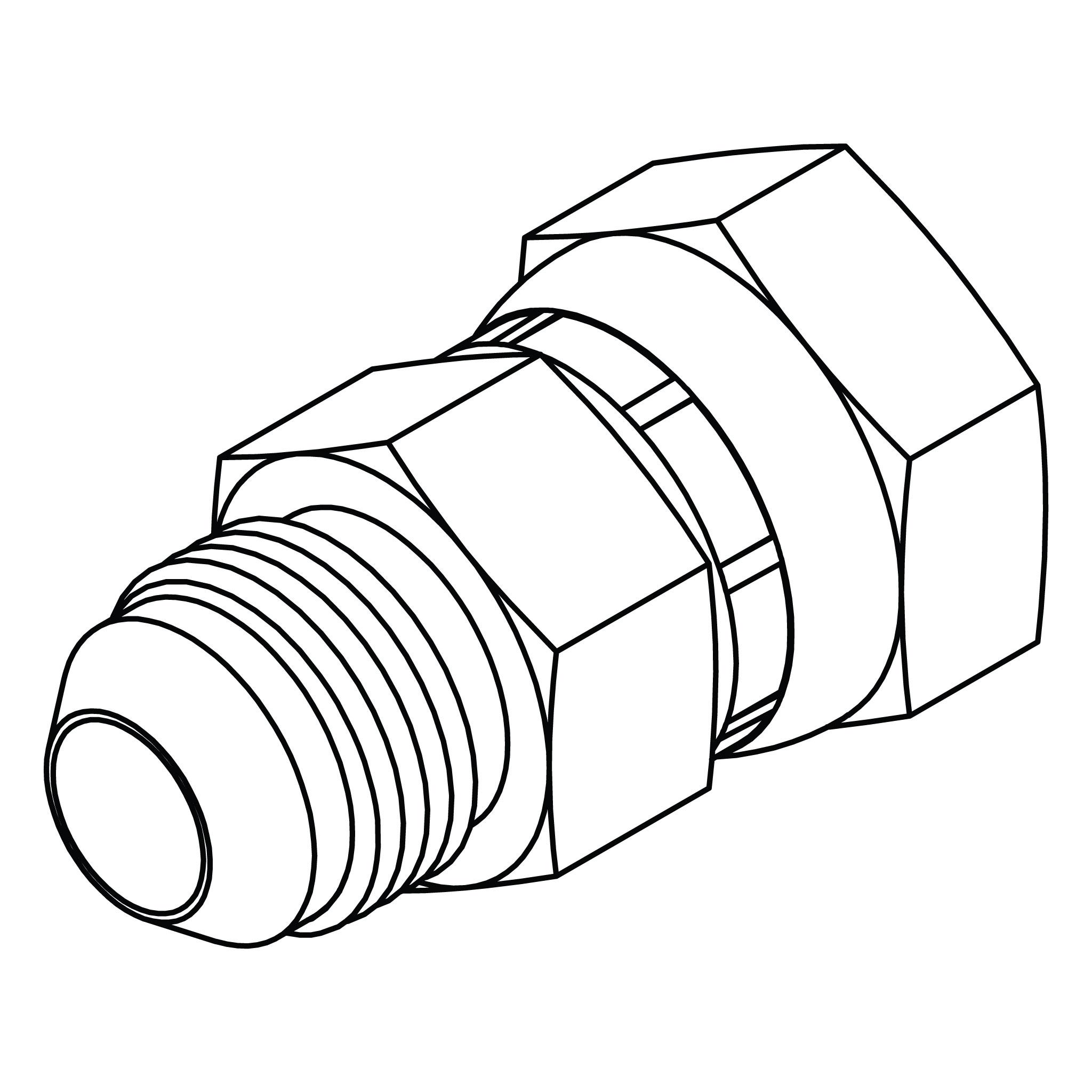 JIC to BSPP Swivel