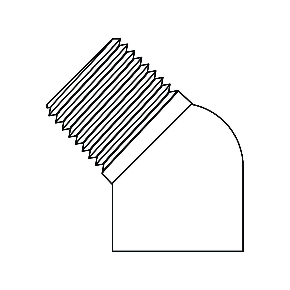 Street Pipe Elbow 45°