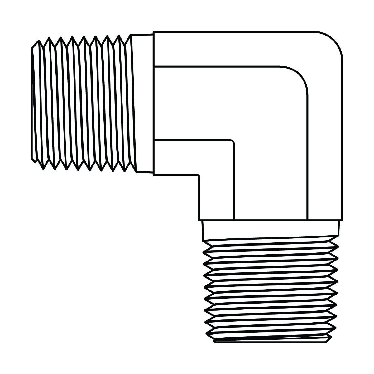 Pipe Elbow 90&deg;