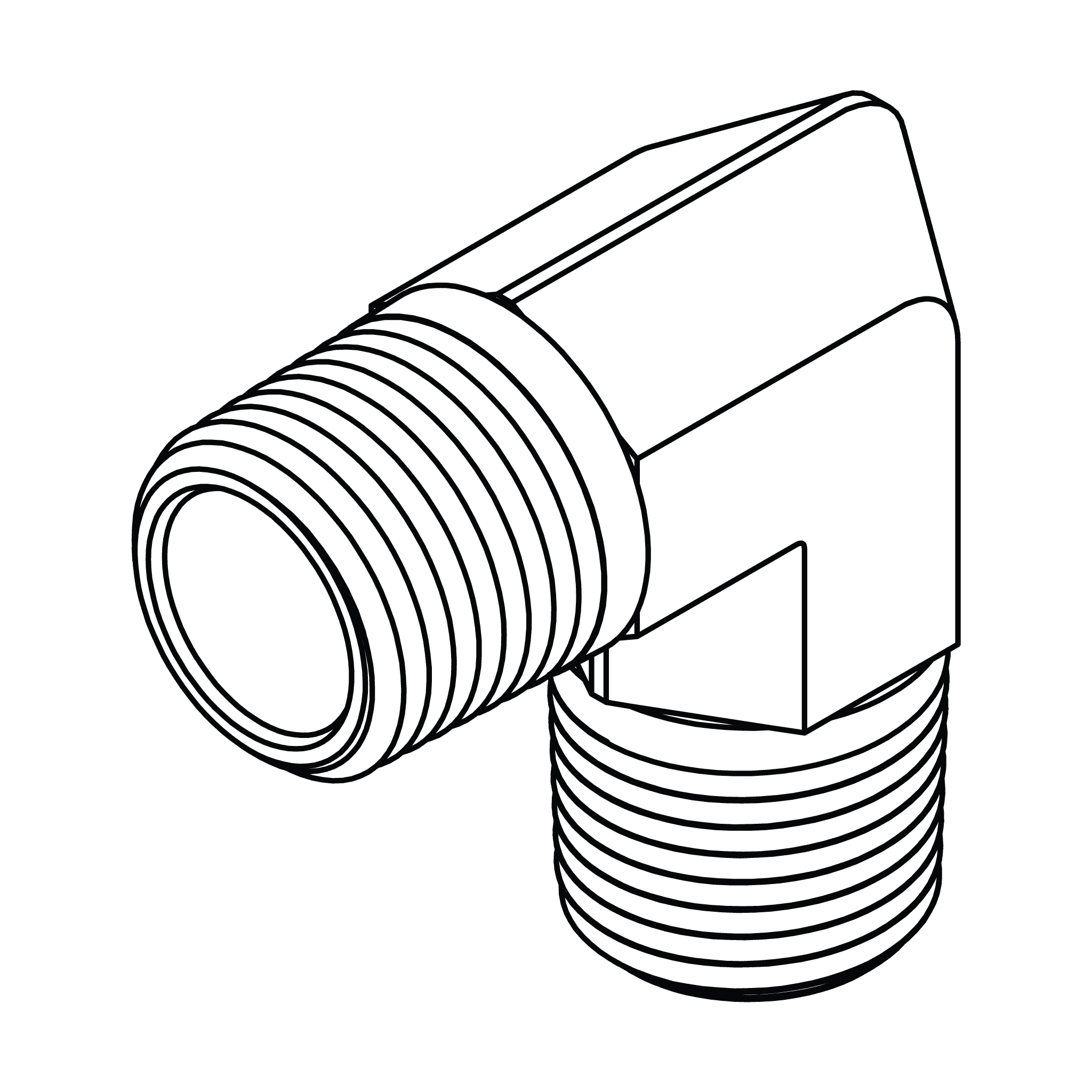 Pipe Elbow 90&deg;