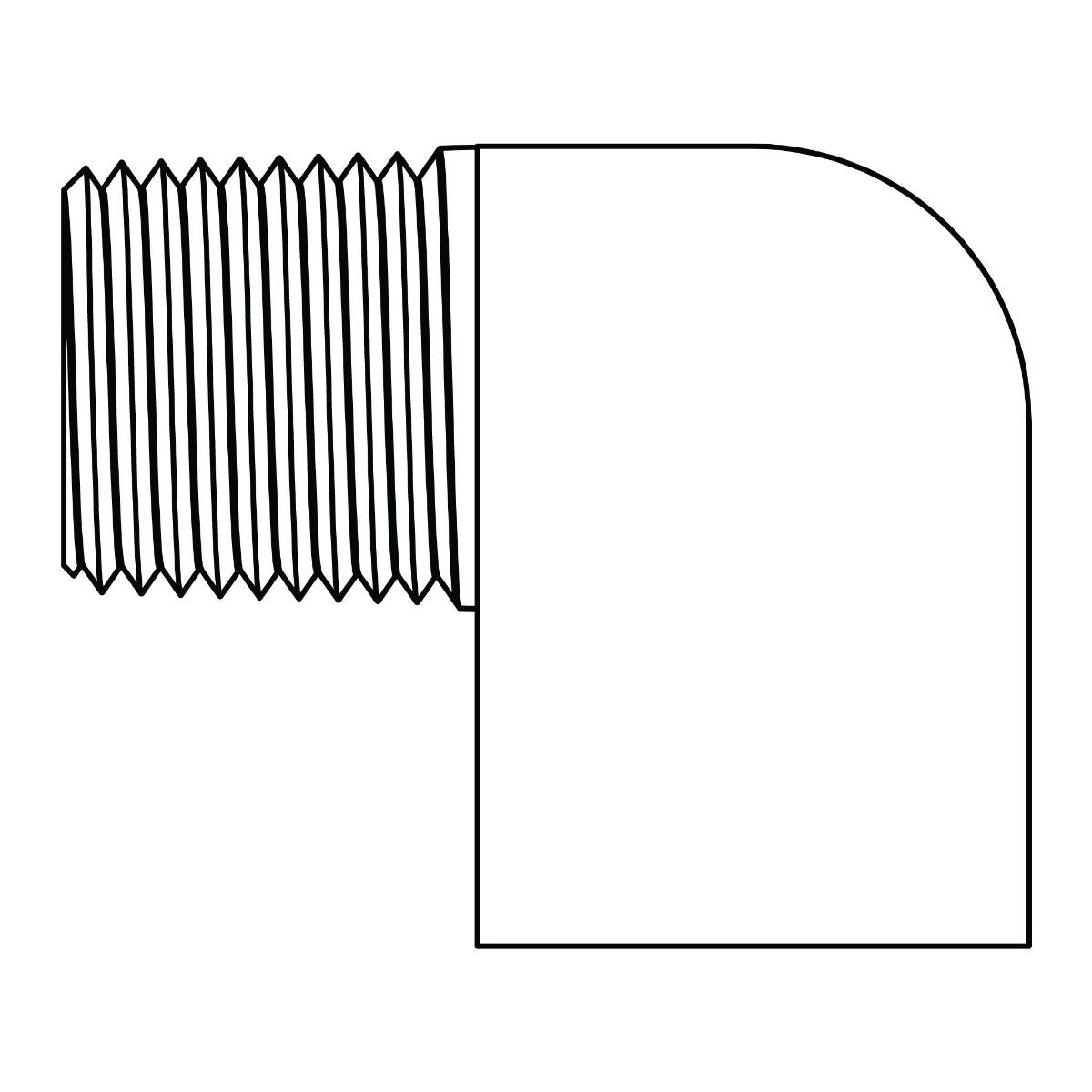 Street Pipe Elbow 90°