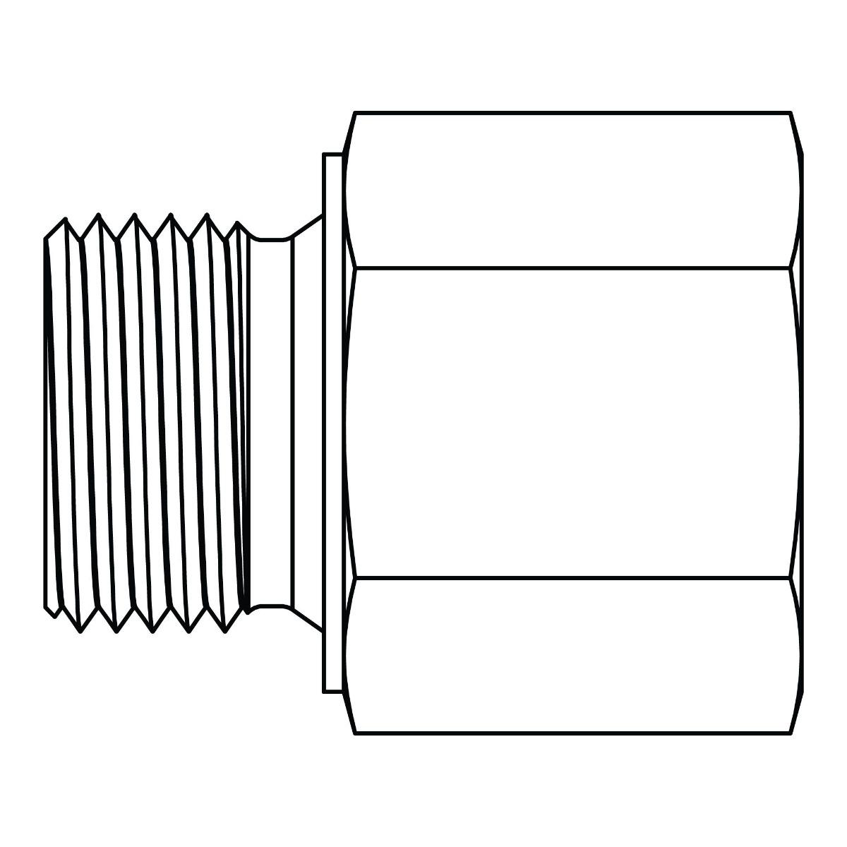 BSPP to Pipe