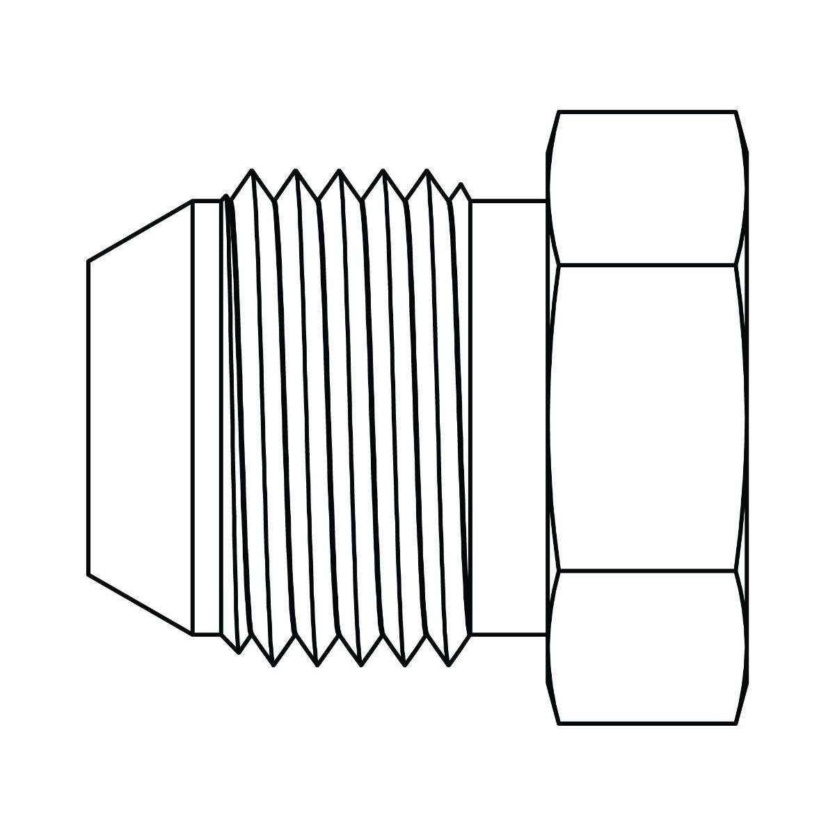 JIS Plug (30&deg; Seat BSPP Thread)
