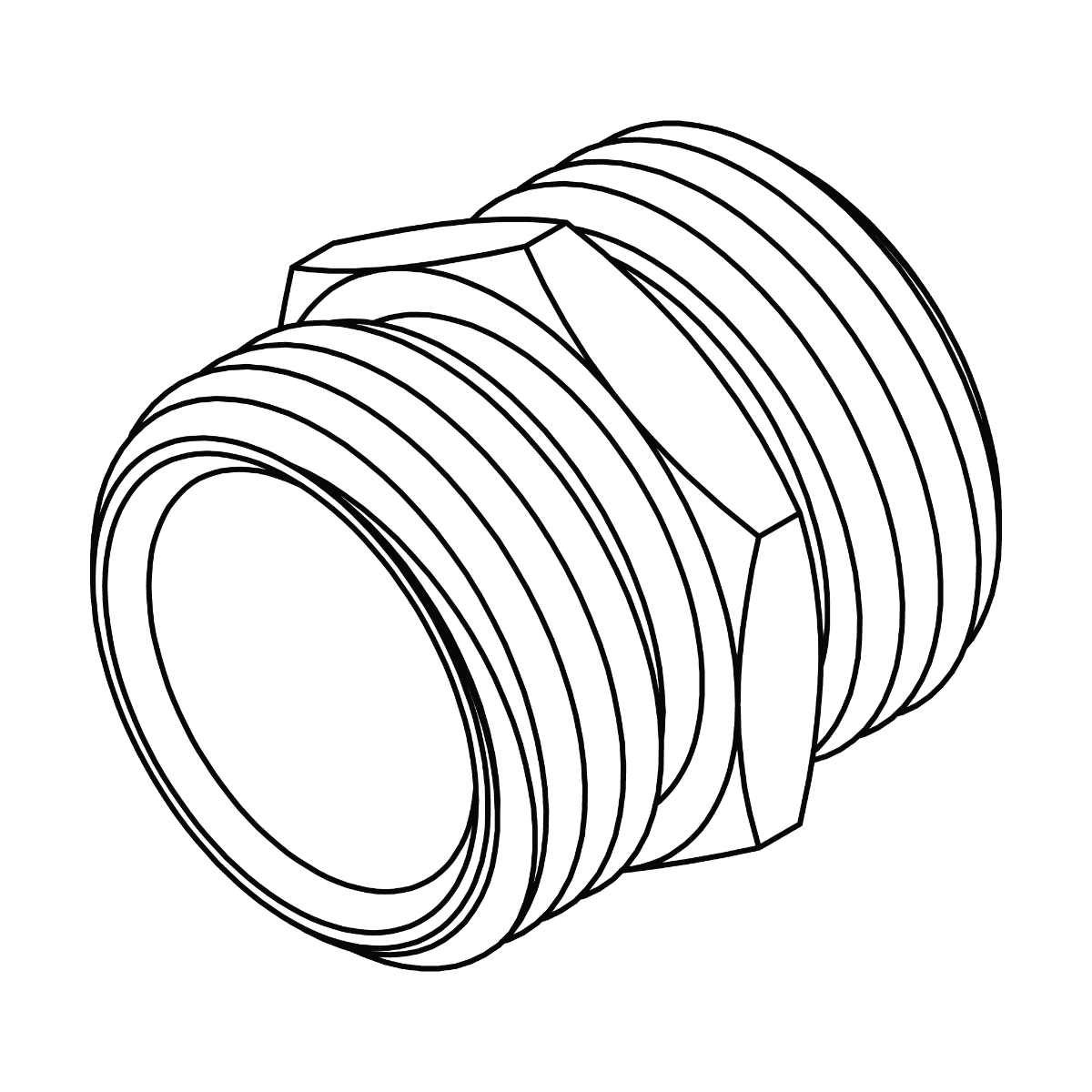 Male GHT Swivel Union