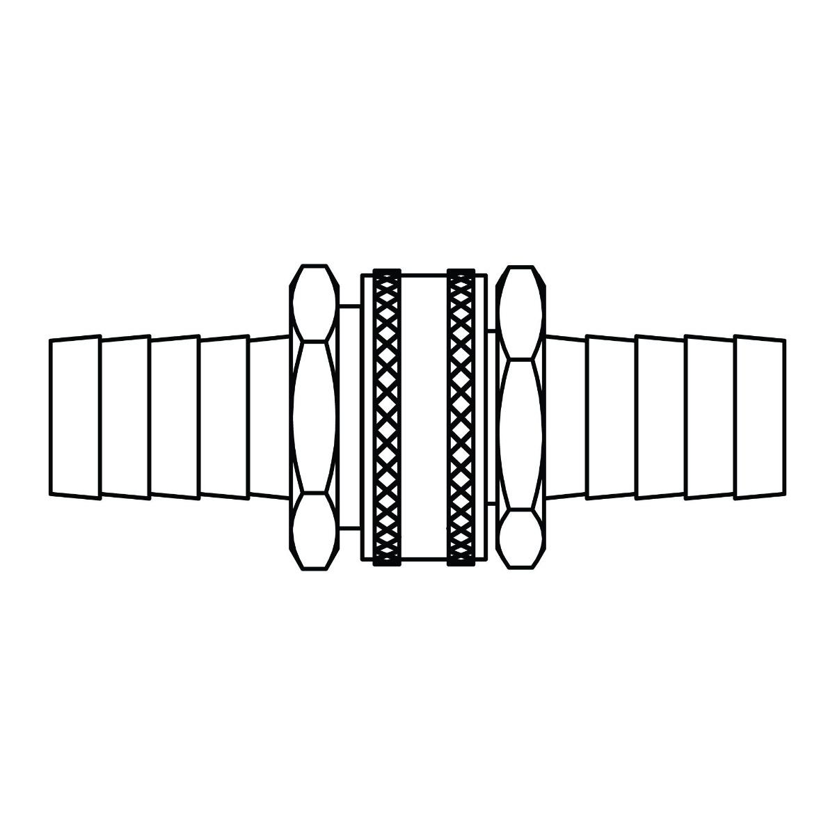 GHT Hose Barb Assembly