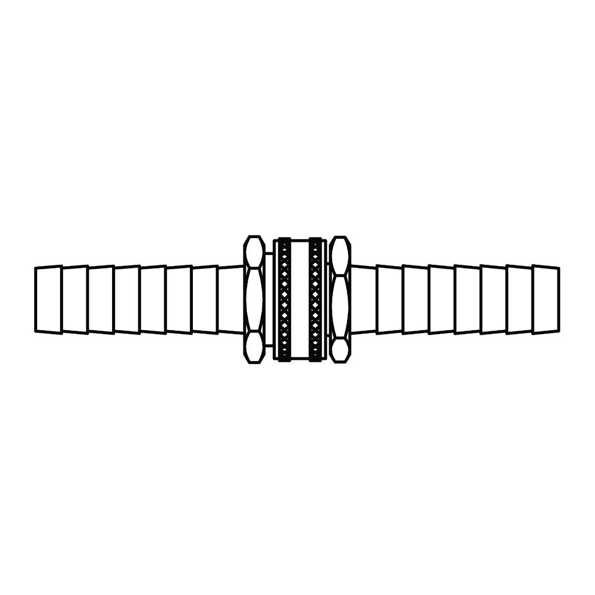 Long Shank GHT Hose Barb Assembly