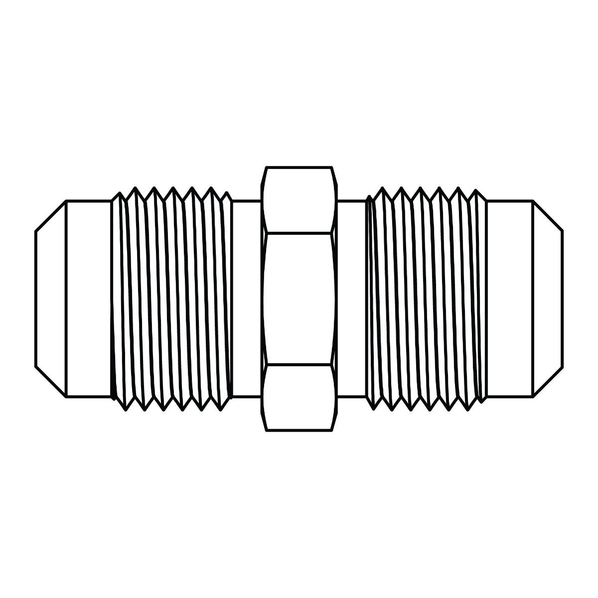 SAE 45&deg; Tube Union