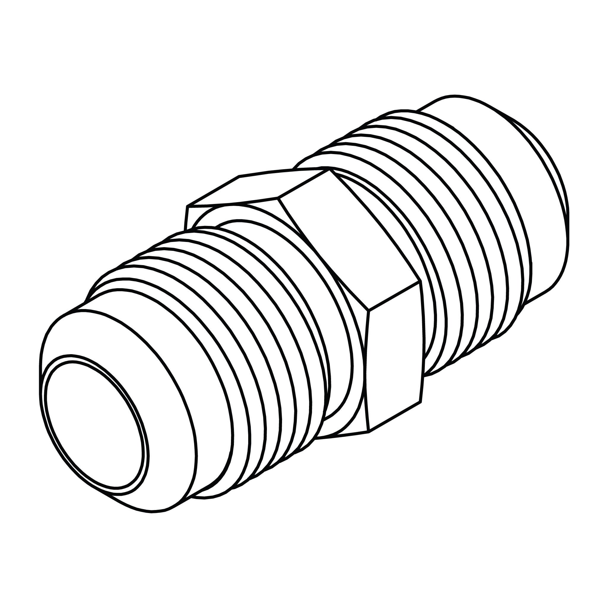 SAE 45&deg; Tube Union