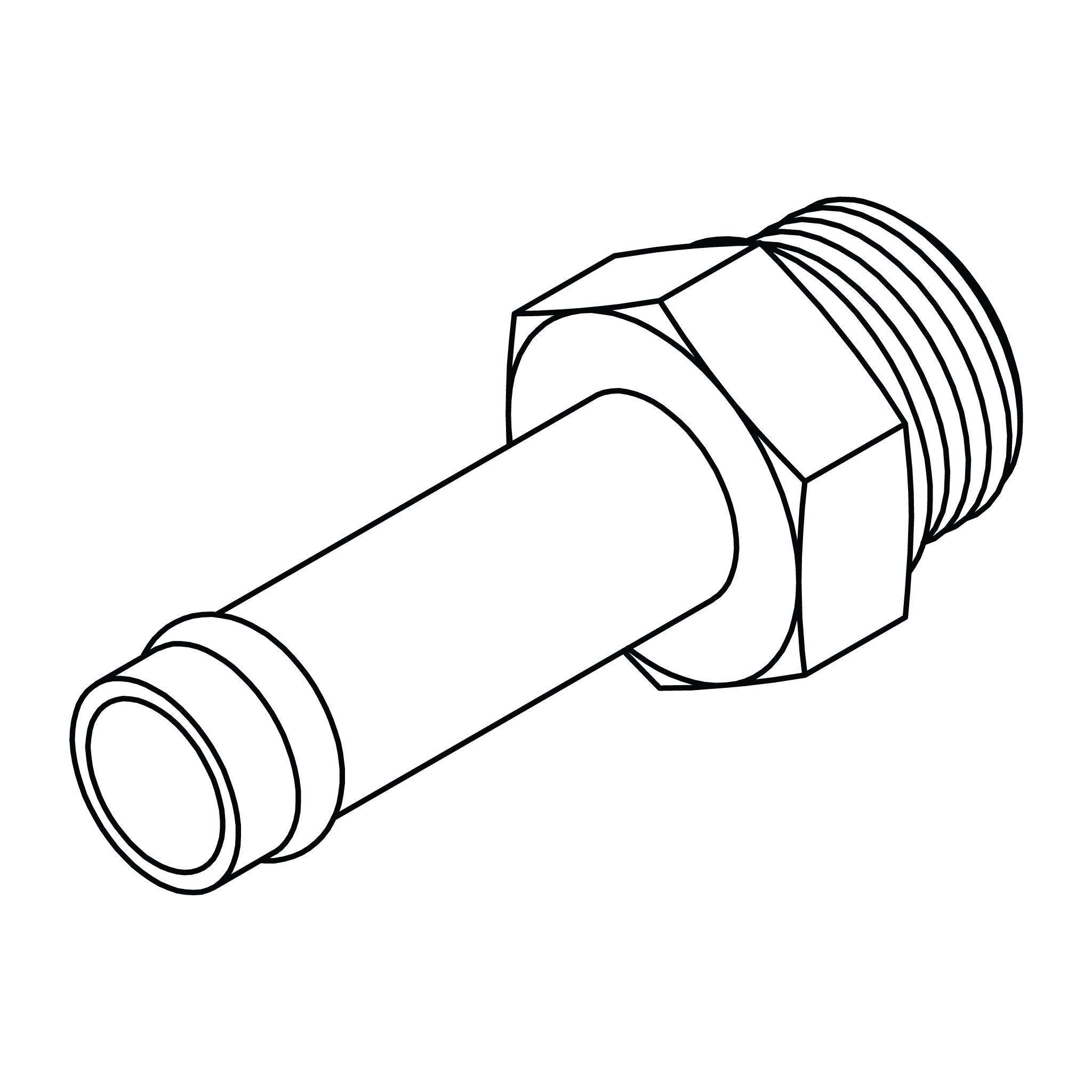 Beaded Hose to O-Ring