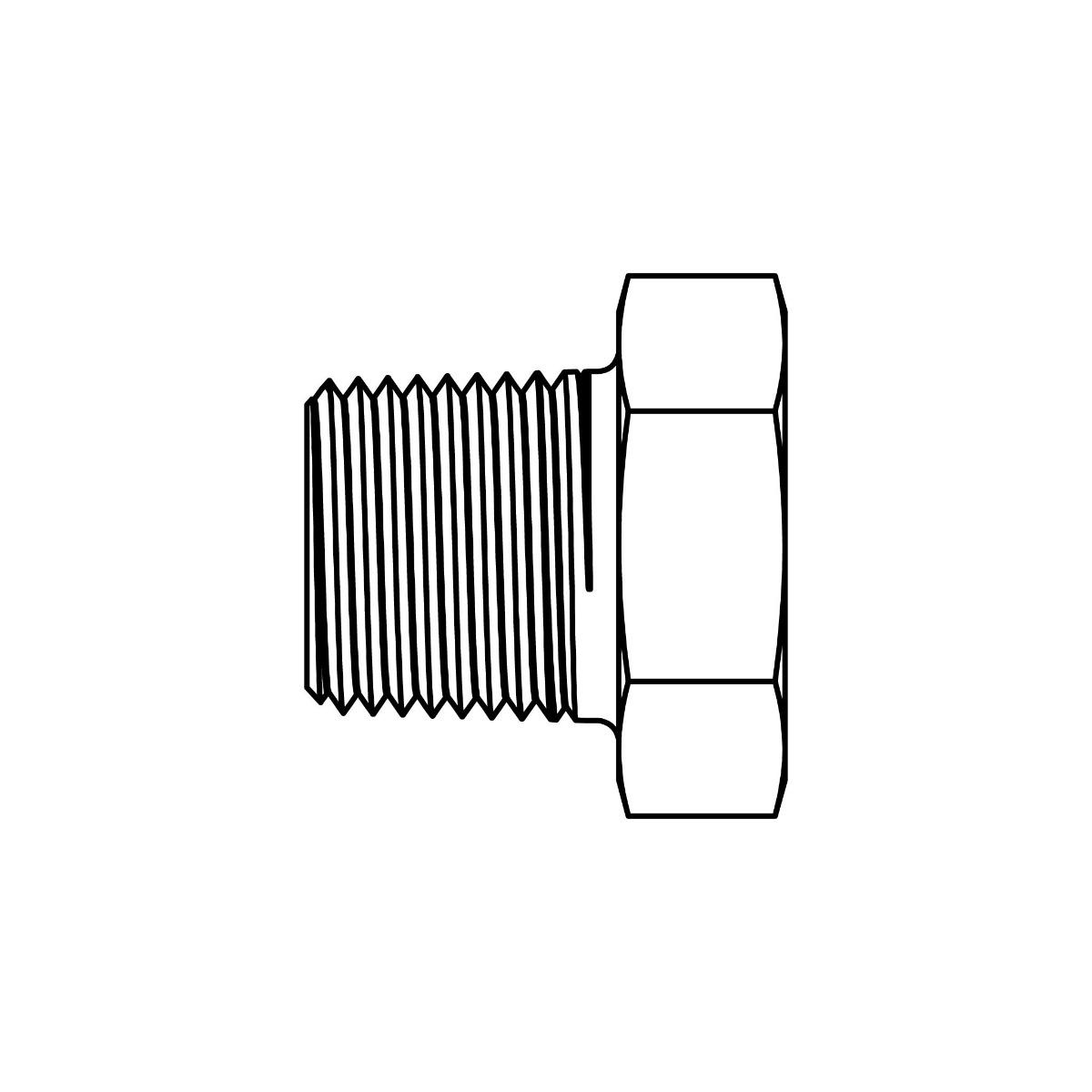 Short Hex Pipe Reducer Bushing