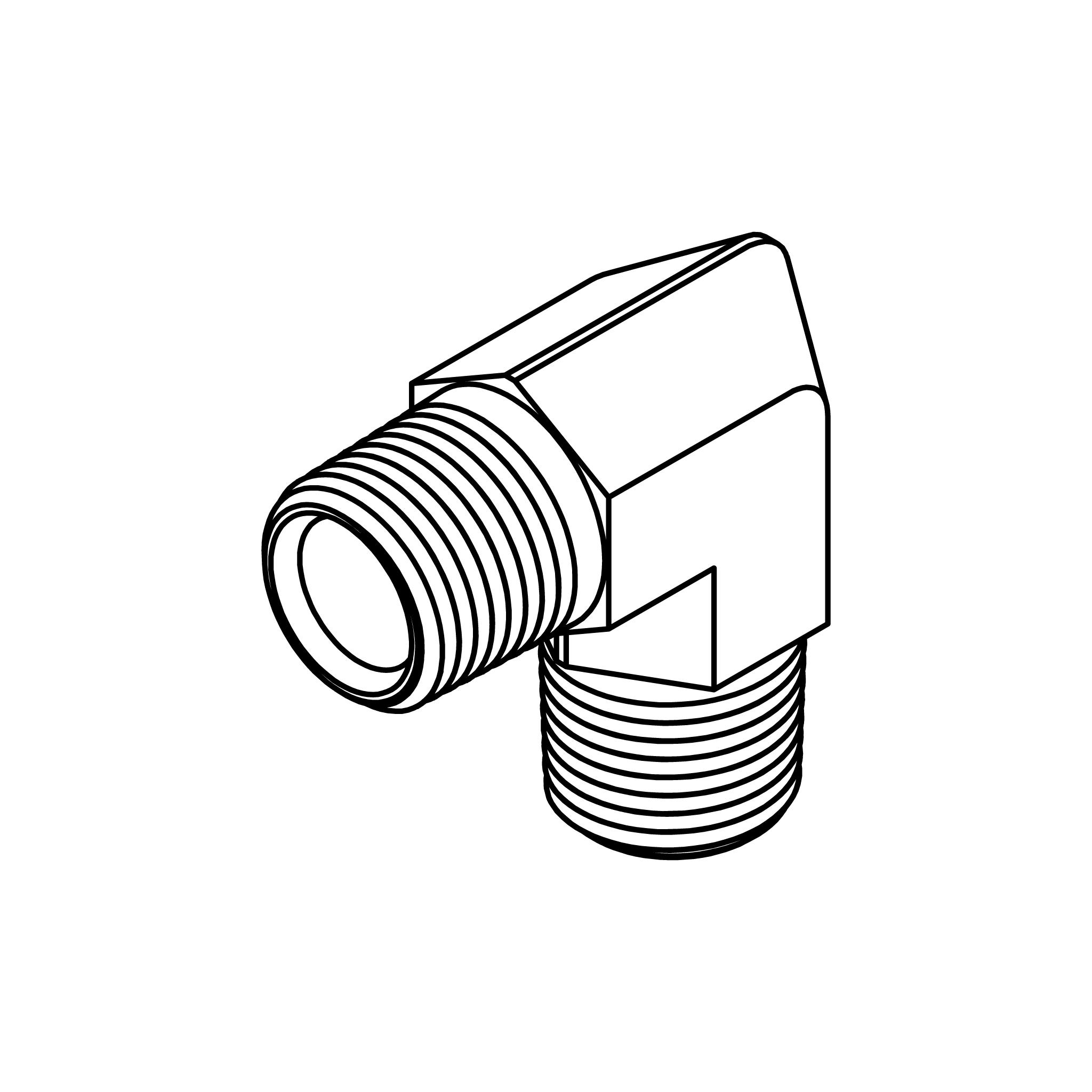 Pipe Elbow 90&deg;