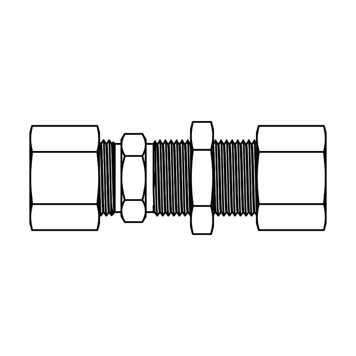 Bulkhead Tube Union