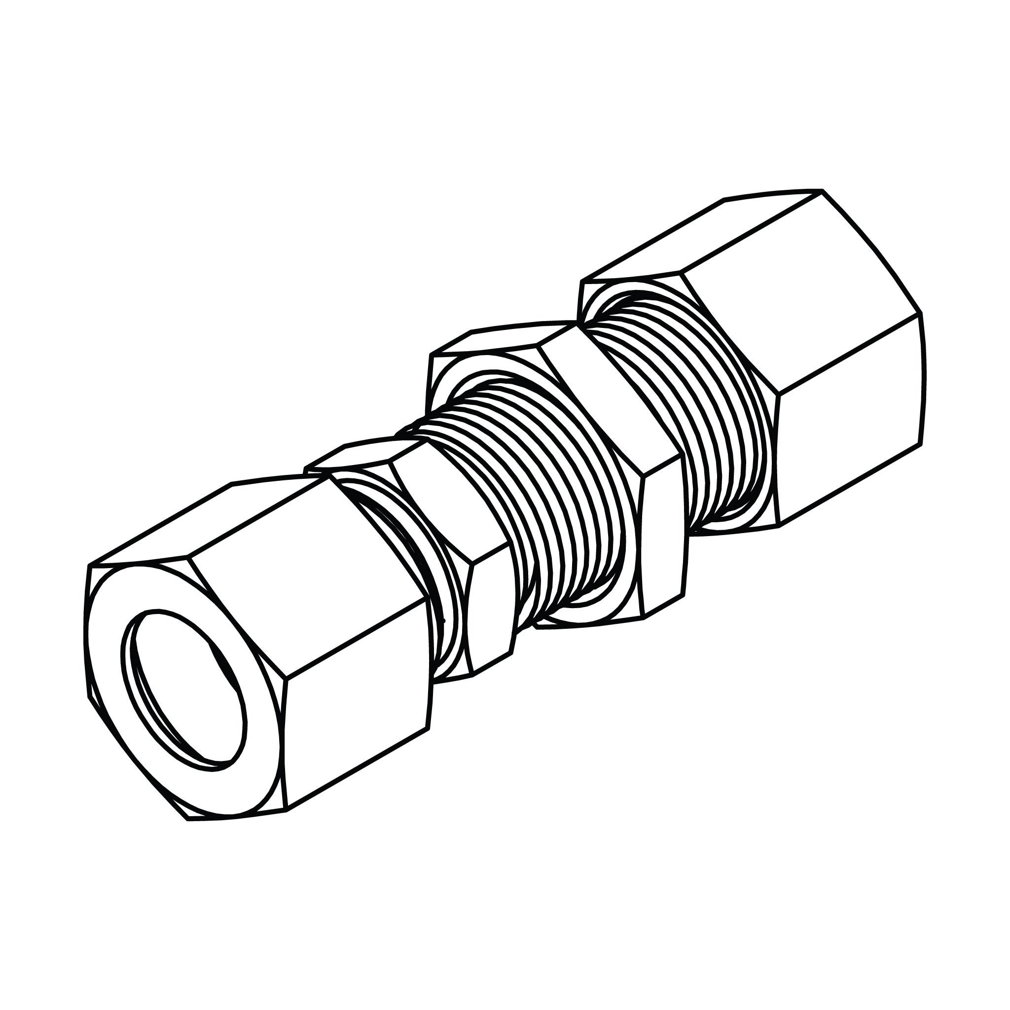 Bulkhead Tube Union