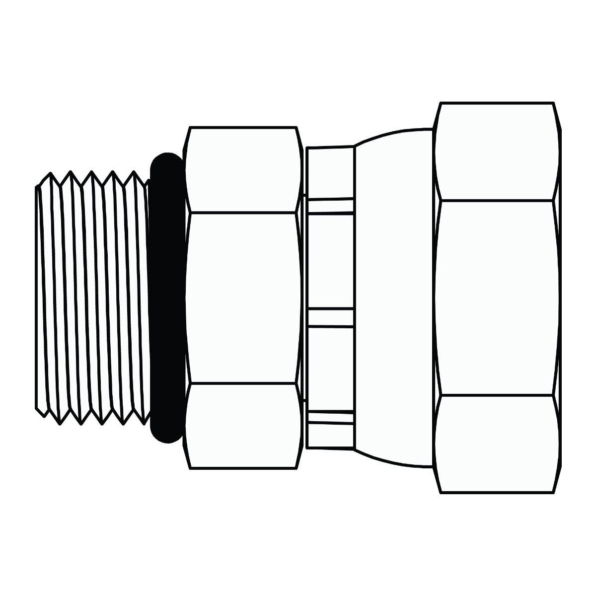 O-Ring to Pipe Swivel