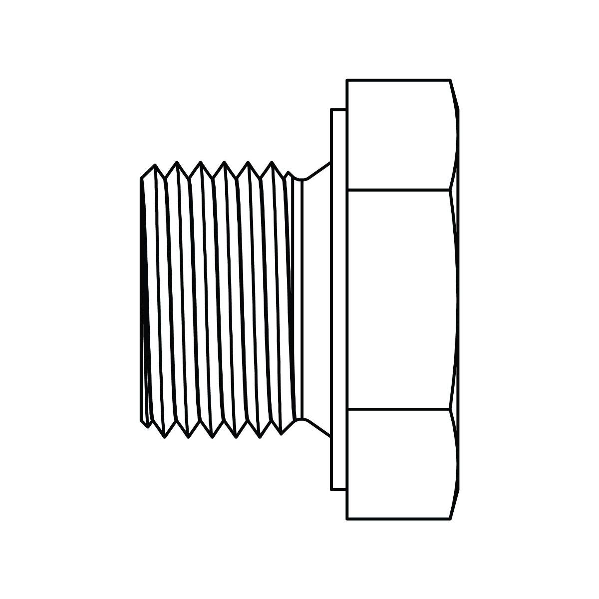 Metric Hex Head Plug