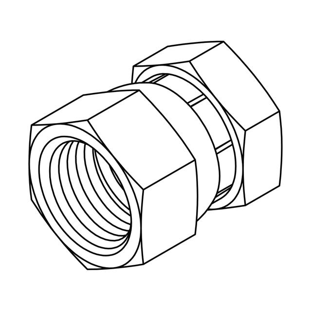 Komatsu Cap (30° Seat Metric Thread)