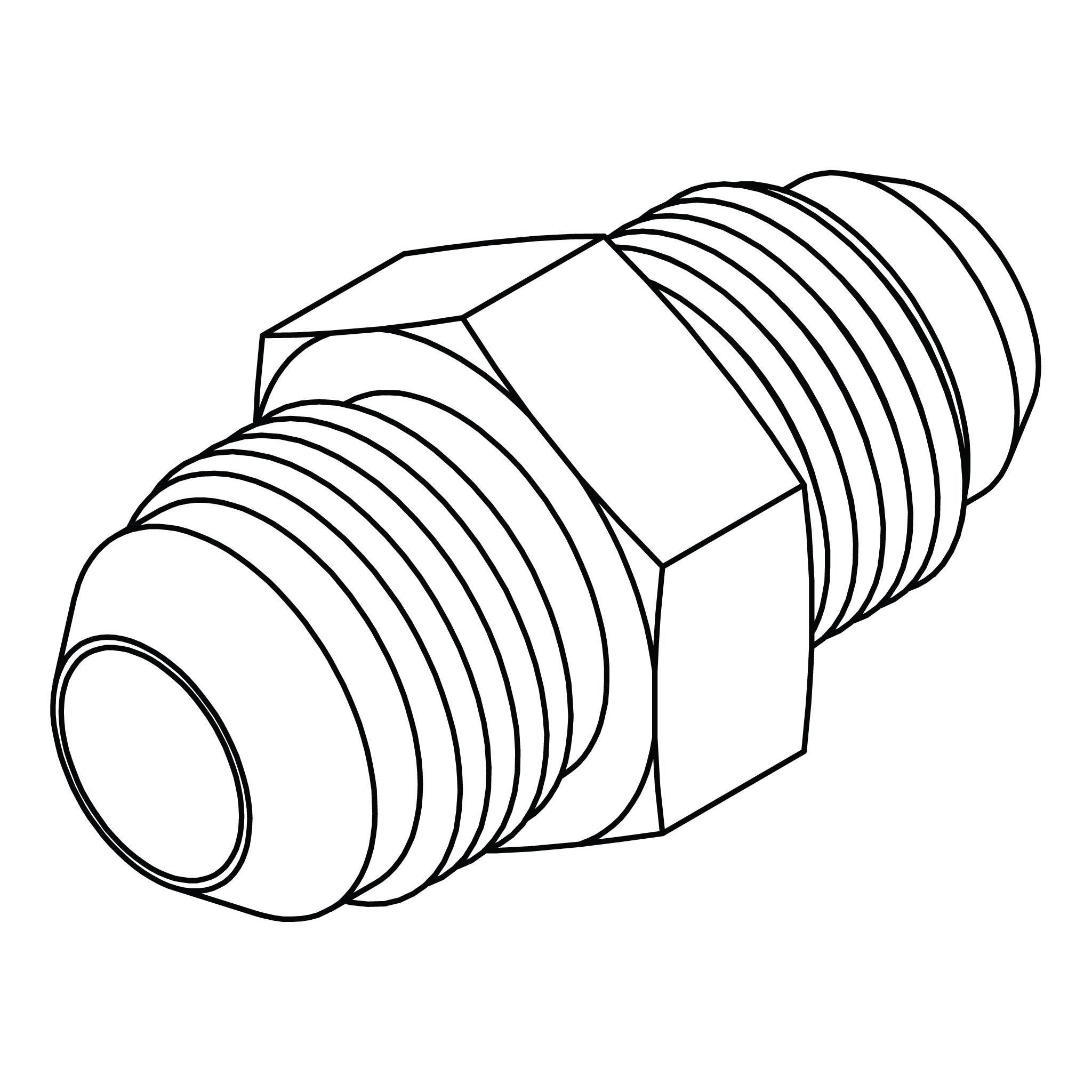 JIC - Komatsu (30&deg; Seat Metric Thread)