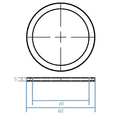 BSPP COPPER SEALING WASHER