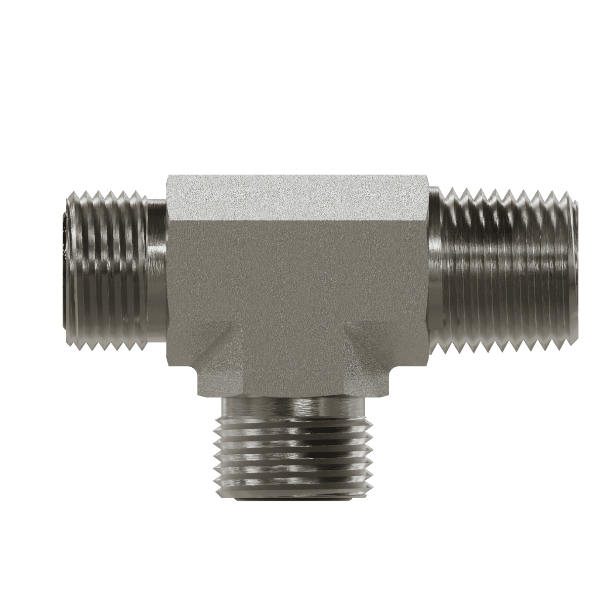 ORFS to Pipe Run Tee