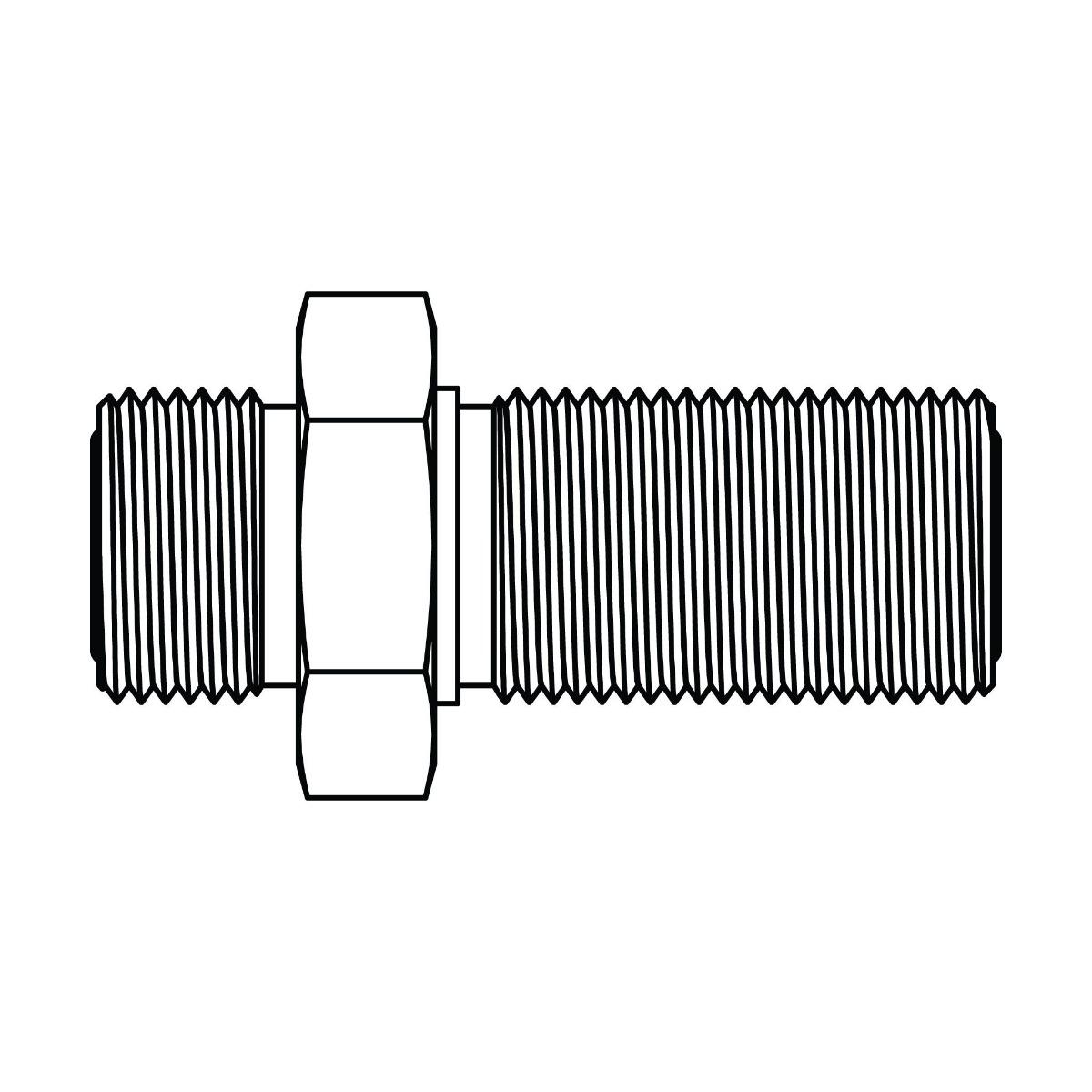 ORFS Bulkhead Union