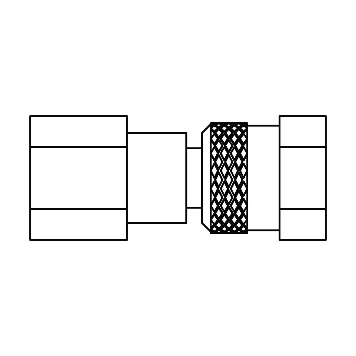 Gauge Connector - BSPP to Test Point