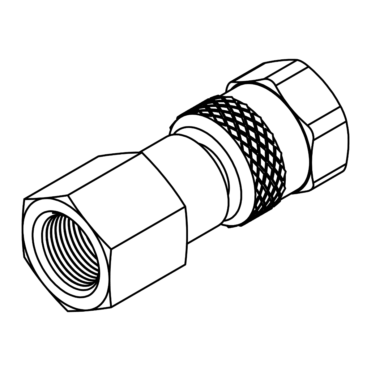 Gauge Connectors with Female Pipe