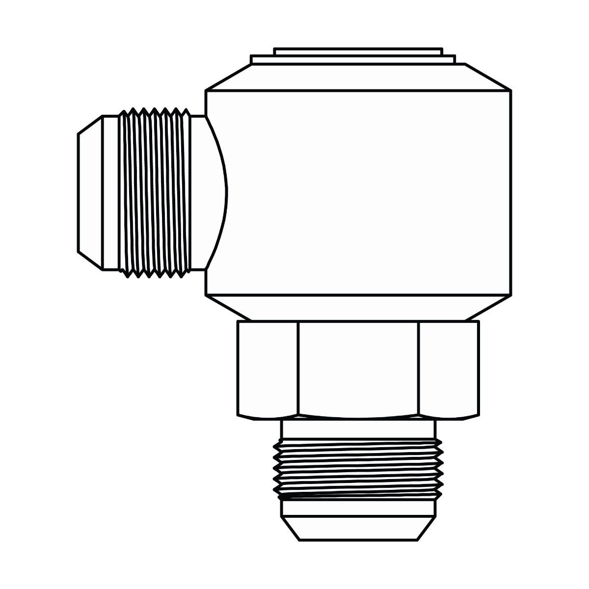 JIC to JIC Elbow 90&deg;