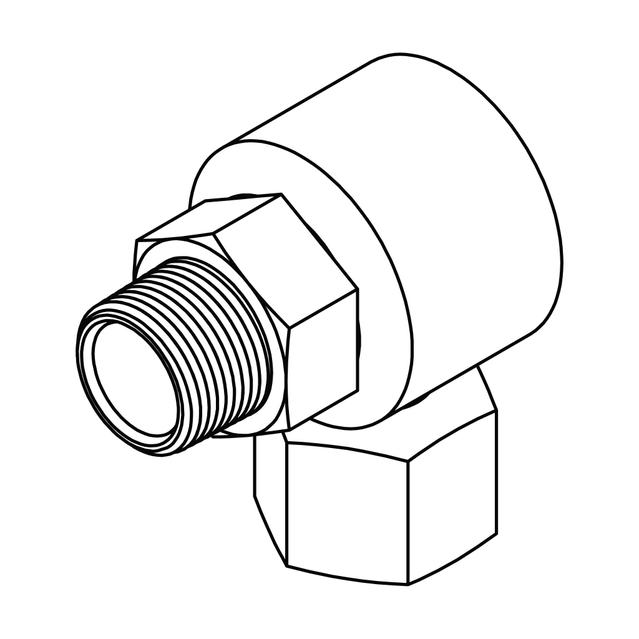 Pipe to Pipe Elbow 90°
