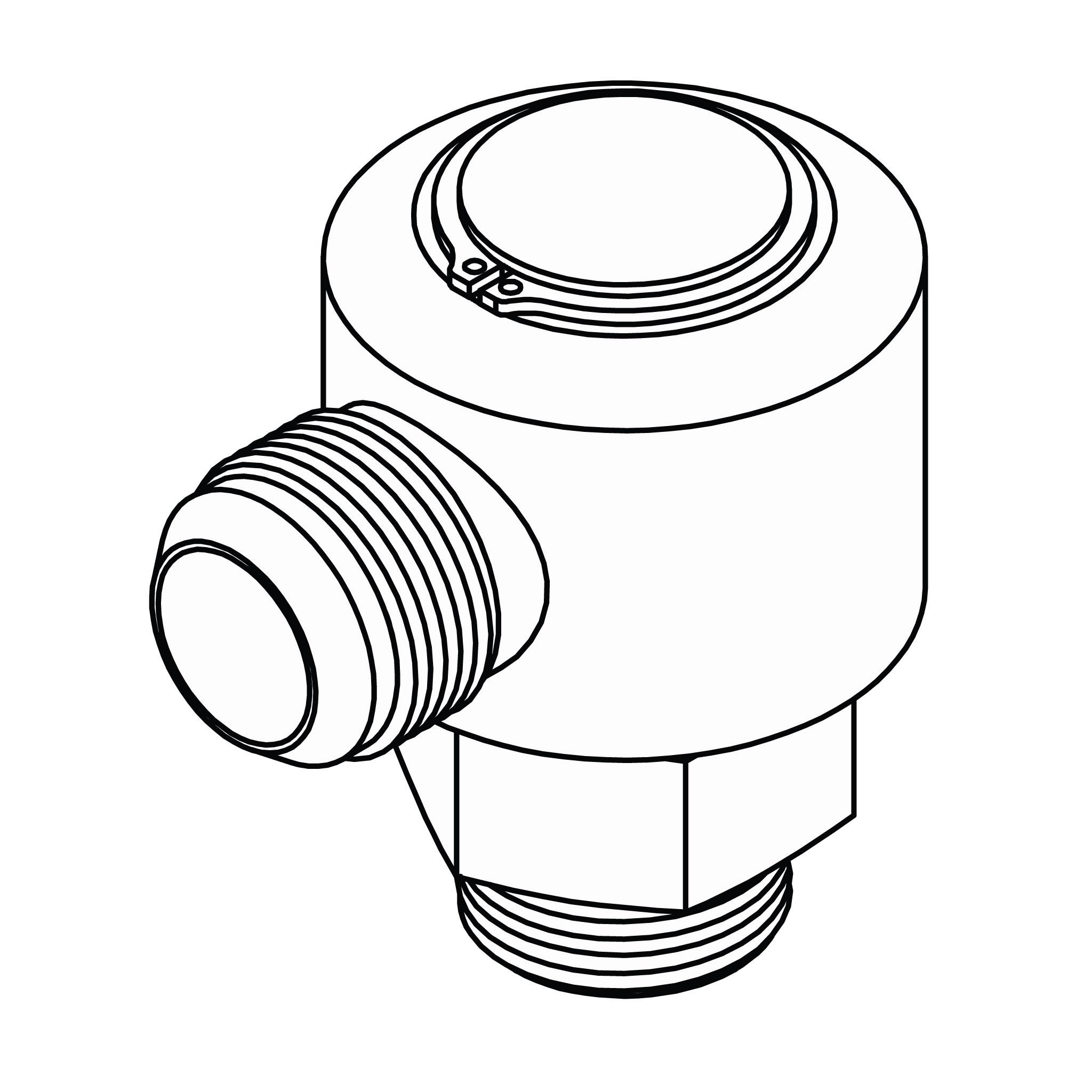 JIC to O-Ring Elbow 90&deg;