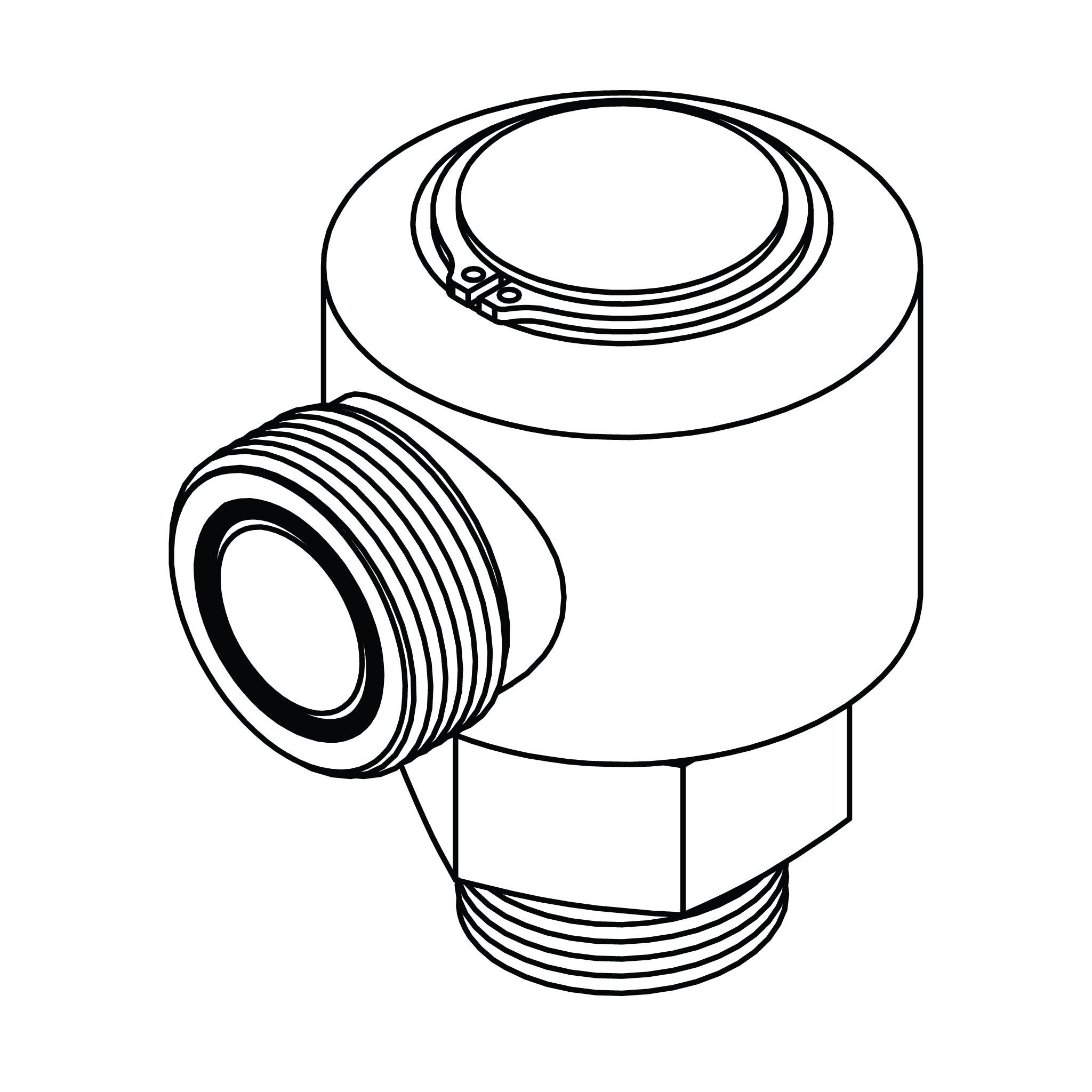 ORFS to O-Ring 90&deg;