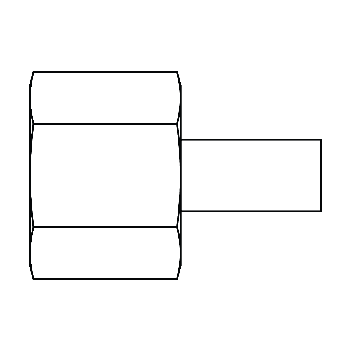 Microbore Hose End - Pipe