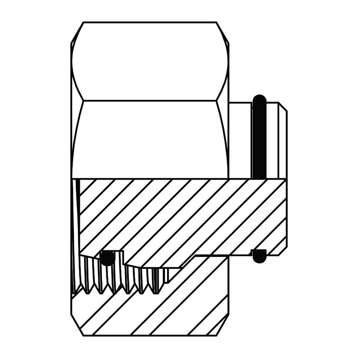 Metric Compression Tube Cap
