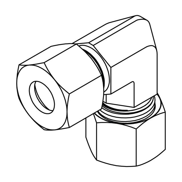 Metric Compression Union Elbow 90°