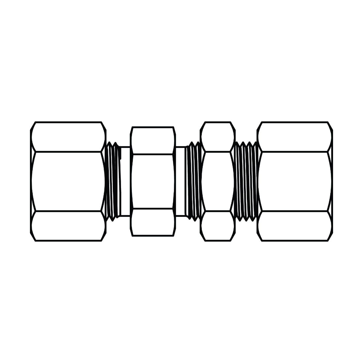 Metric Compression Union Bulkhead