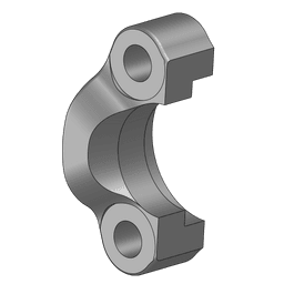 SFX Split Flange Half - Code 62